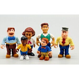 Keenway My Kindergarten Schoolhouse Playset Teachers Student Bus Driver Lot of 6